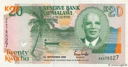 20 Kwacha MALAWI  1990 P.26 ST
