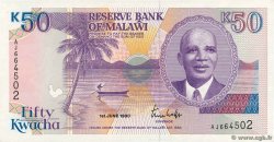 50 Kwacha MALAWI  1990 P.28a pr.NEUF