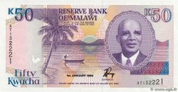 50 Kwacha MALAWI  1994 P.28b