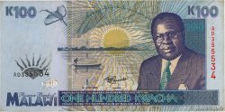 100 Kwacha MALAWI  1995 P.34 VF