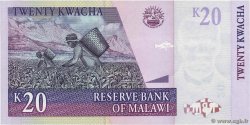 20 Kwacha MALAWI  2001 P.44a UNC