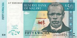 50 Kwacha MALAWI  2001 P.45a ST