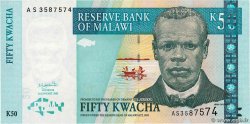 50 Kwacha MALAWI  2003 P.45b fST