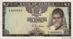 1 Kwacha ZAMBIE  1969 P.10b