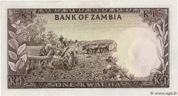 1 Kwacha ZAMBIE  1969 P.10b pr.NEUF