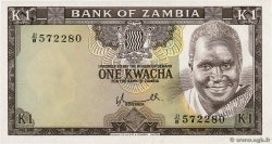 1 Kwacha ZAMBIA  1979 P.19a