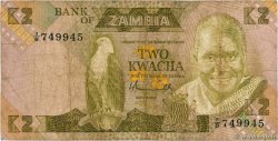 2 Kwacha ZAMBIE  1980 P.24a B