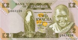 2 Kwacha ZAMBIA  1980 P.24b