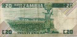 20 Kwacha ZAMBIA  1980 P.27a MB