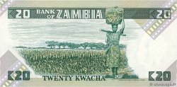 20 Kwacha ZAMBIE  1980 P.27e NEUF