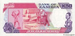 50 Kwacha ZAMBIA  1989 P.33b UNC