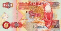 50 Kwacha ZAMBIE  2001 P.37c NEUF