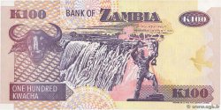 100 Kwacha ZAMBIA  2001 P.38c UNC