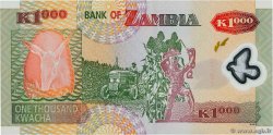 1000 Kwacha ZAMBIA  2009 P.44g UNC