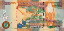20000 Kwacha ZAMBIE  2005 P.47b TTB+