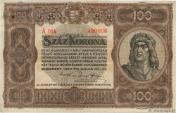 100 Korona HUNGARY  1920 P.063
