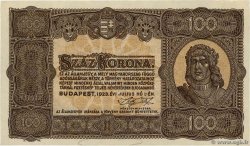 100 Korona UNGHERIA  1923 P.073a q.FDC