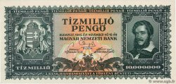 10000000 Pengo HUNGARY  1945 P.123 UNC-