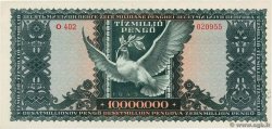 10000000 Pengo UNGHERIA  1945 P.123 q.FDC