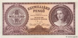 1 Milliard Pengo UNGHERIA  1946 P.125 q.FDC