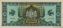 100000 Milpengo UNGHERIA  1946 P.127 FDC