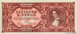 100000 B-Pengo HUNGARY  1946 P.133 UNC