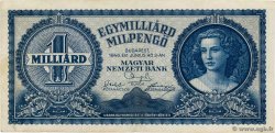 1 Milliard Milpengo UNGHERIA  1946 P.131 BB