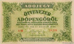 50000 Adopengo HUNGRíA  1946 P.138a EBC+