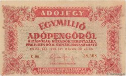 1000000 Adopengo UNGARN  1946 P.140a SS