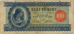 100 Forint UNGARN  1946 P.160a fS