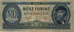 20 Forint UNGARN  1949 P.165a fS