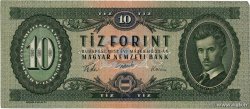 10 Forint UNGHERIA  1957 P.168a BB