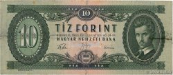 10 Forint UNGHERIA  1960 P.168b MB