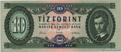 10 Forint HUNGARY  1962 P.168c UNC-