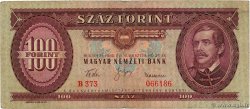 100 Forint UNGHERIA  1960 P.171b MB