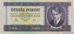 500 Forint HUNGRíA  1980 P.172c