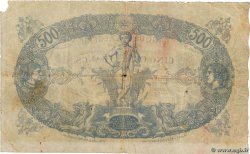 500 Francs ALGÉRIE  1918 P.075b B+
