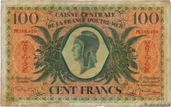 100 Francs MARTINIQUE  1946 P.25 q.MB