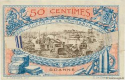 50 Centimes FRANCE regionalismo e varie Roanne 1917 JP.106.09 SPL