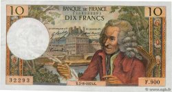 10 Francs VOLTAIRE FRANKREICH  1973 F.62.63