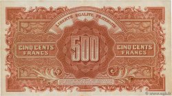 500 Francs MARIANNE fabrication anglaise FRANKREICH  1945 VF.11.01 SS