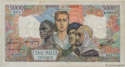5000 Francs EMPIRE FRANÇAIS FRANCE  1947 F.47.57