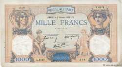 1000 Francs CÉRÈS ET MERCURE type modifié FRANCE  1939 F.38.34