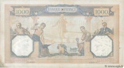 1000 Francs CÉRÈS ET MERCURE type modifié FRANCE  1939 F.38.34 TB+