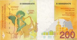 200 Francs BELGIUM  1995 P.148 VF+