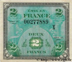 2 Francs DRAPEAU FRANCIA  1944 VF.16.03