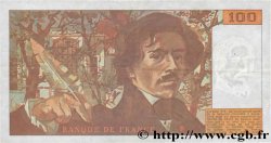 100 Francs DELACROIX imprimé en continu FRANCIA  1993 F.69bis.08 BC+