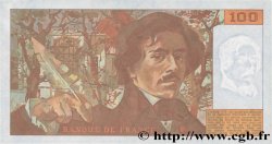 100 Francs DELACROIX imprimé en continu FRANCE  1993 F.69bis.05 AU+