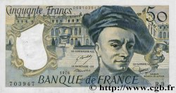 50 Francs QUENTIN DE LA TOUR FRANCIA  1976 F.67.01 BB