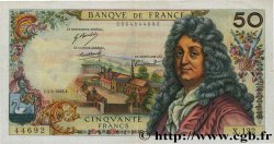 50 Francs RACINE FRANCIA  1968 F.64.11 BC+